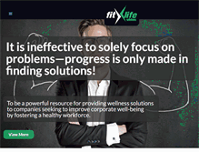 Tablet Screenshot of fitlifesolutions.com